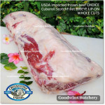 Beef Ribeye lip-on Scotch-Fillet Cube-Roll US USDA CHOICE frozen brand Swift / BlueRibbon / CreekStone ROAST CUTS thickness 4-5", 1.5-2.0 kg/pc (price/kg) PRE ORDER 3 - 7 WORK DAYS